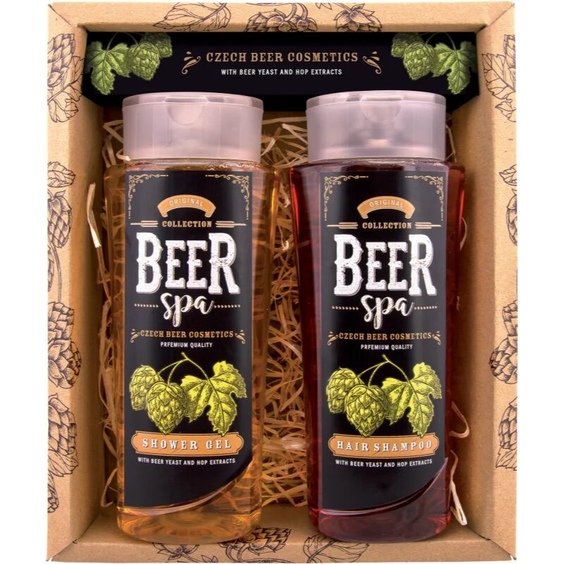 Bohemia Gifts Beer Spa ajándékszett zuhanyba uraknak
