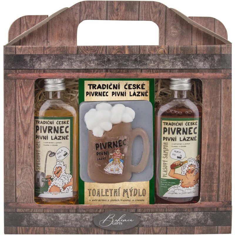 Bohemia Gifts Beer szett testre és hajra uraknak