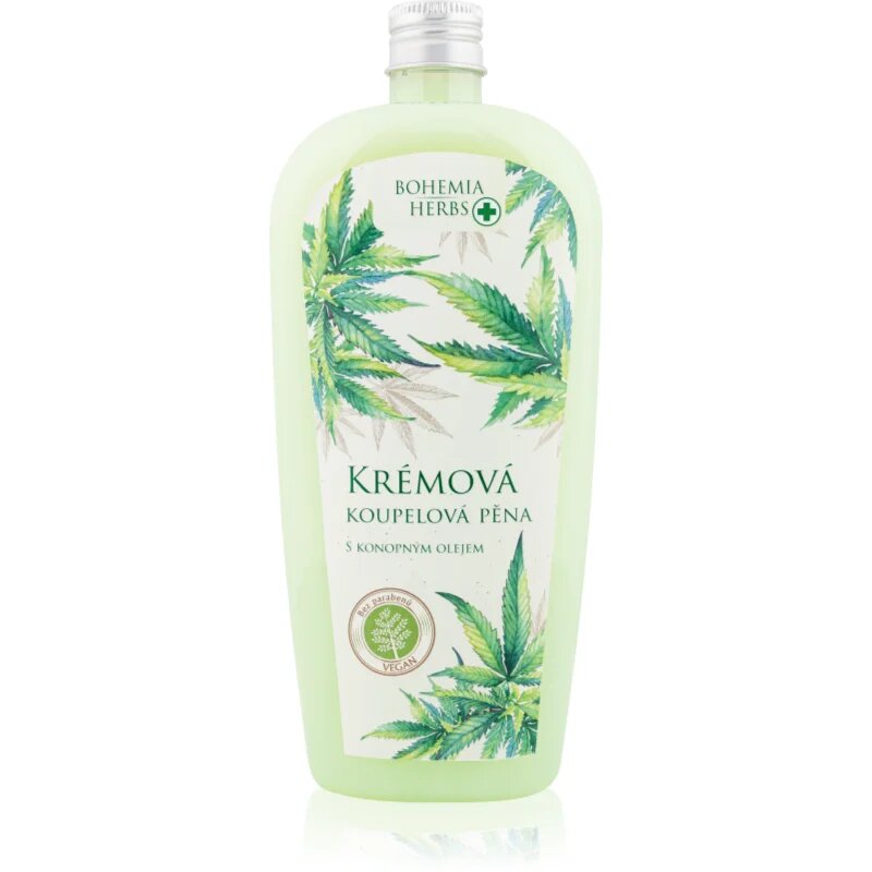 Bohemia Gifts Bohemia Herbs Cannabis fürdőhab 500 ml