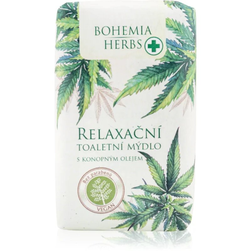 Bohemia Gifts Bohemia Herbs Cannabis Szilárd szappan 100 g