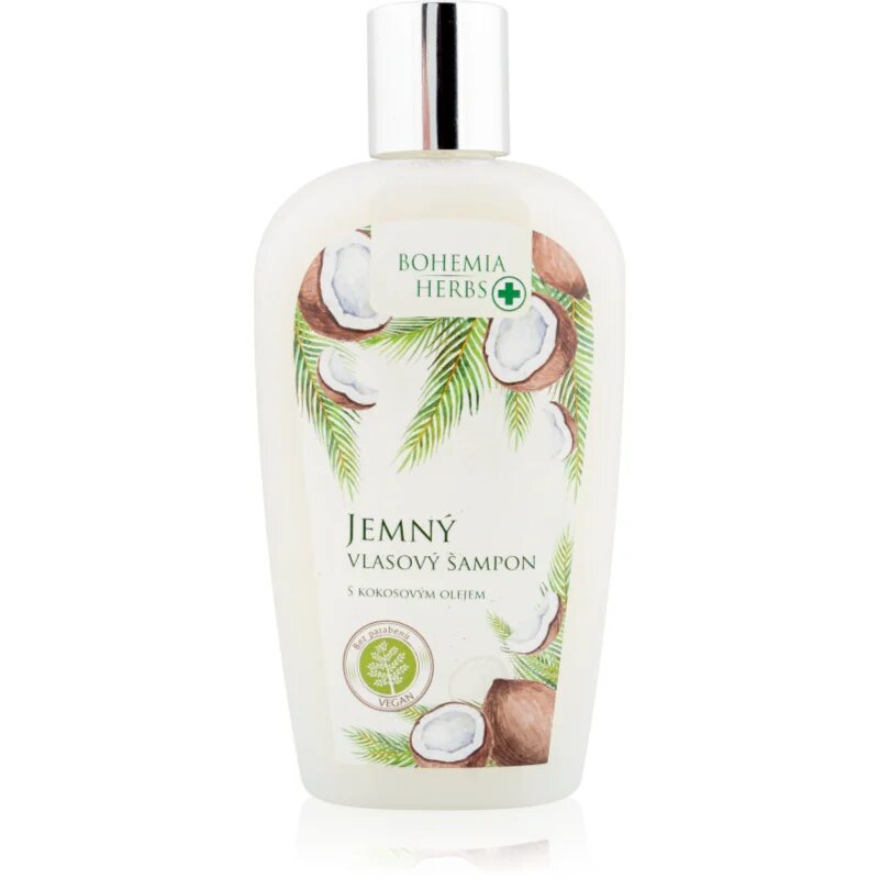 Bohemia Gifts Bohemia Herbs Coconut Oil finom állagú sampon 250 ml