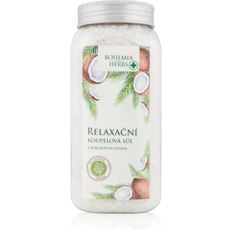 Bohemia Gifts Bohemia Herbs Coconut Oil fürdősó 900 g