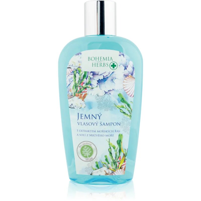 Bohemia Gifts Bohemia Herbs Dead Sea Salt finom állagú sampon 250 ml