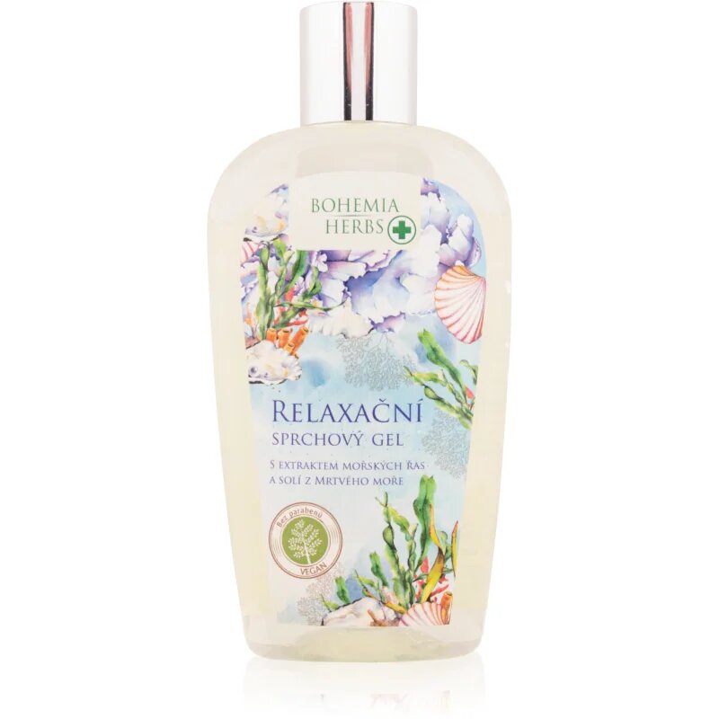 Bohemia Gifts Bohemia Herbs Dead Sea Salt tusfürdő gél 250 ml