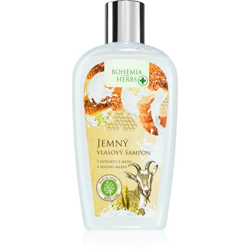 Bohemia Gifts Bohemia Herbs Honey & Goat Milk hajsampon 250 ml