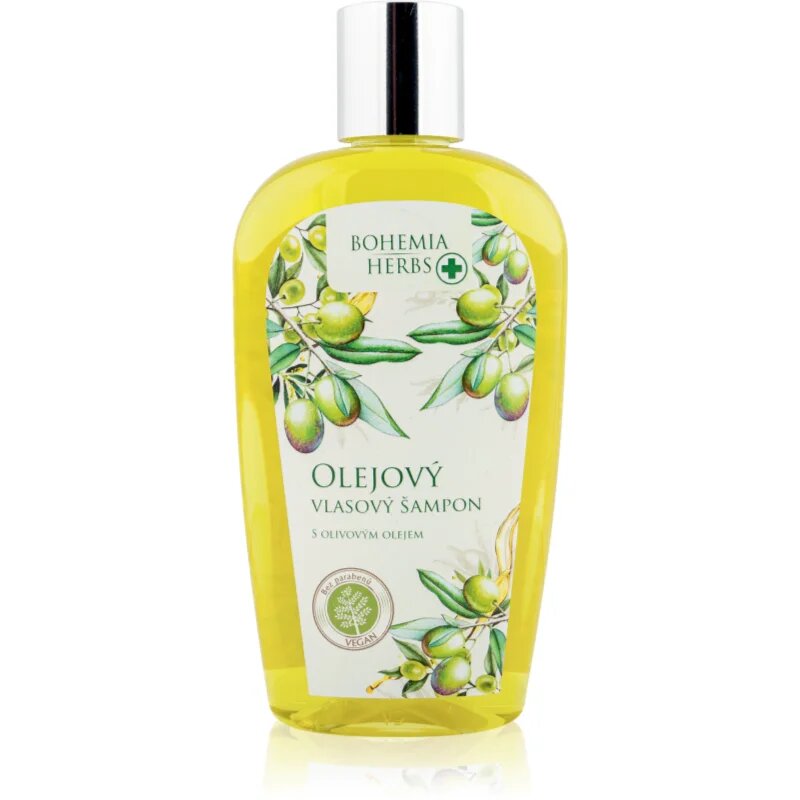 Bohemia Gifts Bohemia Herbs Olive Oil finom állagú sampon 250 ml