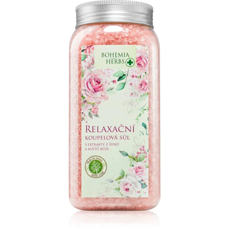 Bohemia Gifts Bohemia Herbs Rose fürdősó 900 g