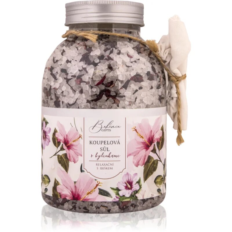 Bohemia Gifts Bohemia Natur relaxációs fürdősó hibiszkusszal 1200 g