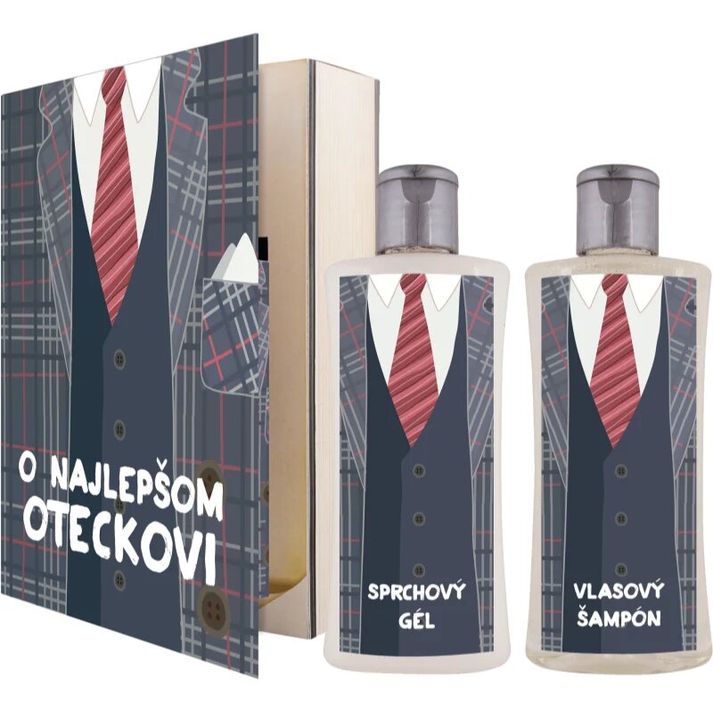 Bohemia Gifts Book About Dad ajándékszett