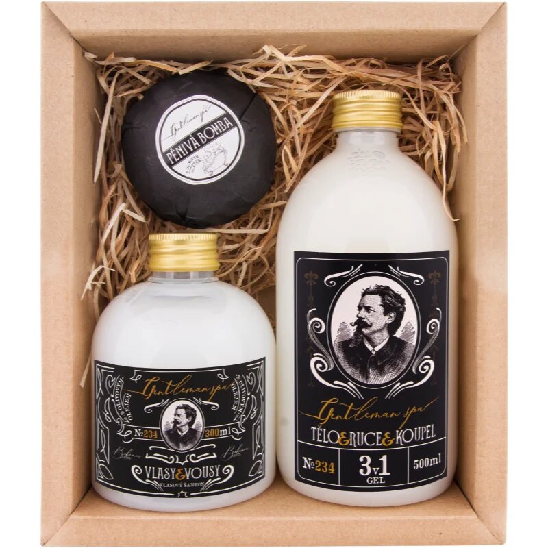 Bohemia Gifts Gentleman Spa ajándékszett fürdőbe uraknak