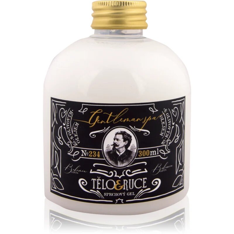 Bohemia Gifts Gentleman Spa fürdőgél férfiaknak 300 ml