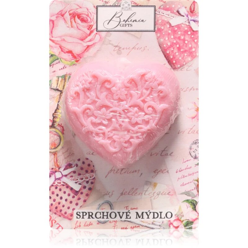 Bohemia Gifts Handmade Heart kézműves szappan glicerinnel 90 g