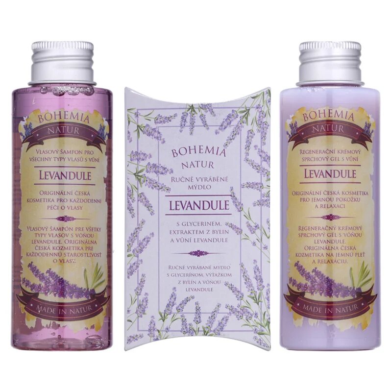 Bohemia Gifts Lavender ajándékszett zuhanyba
