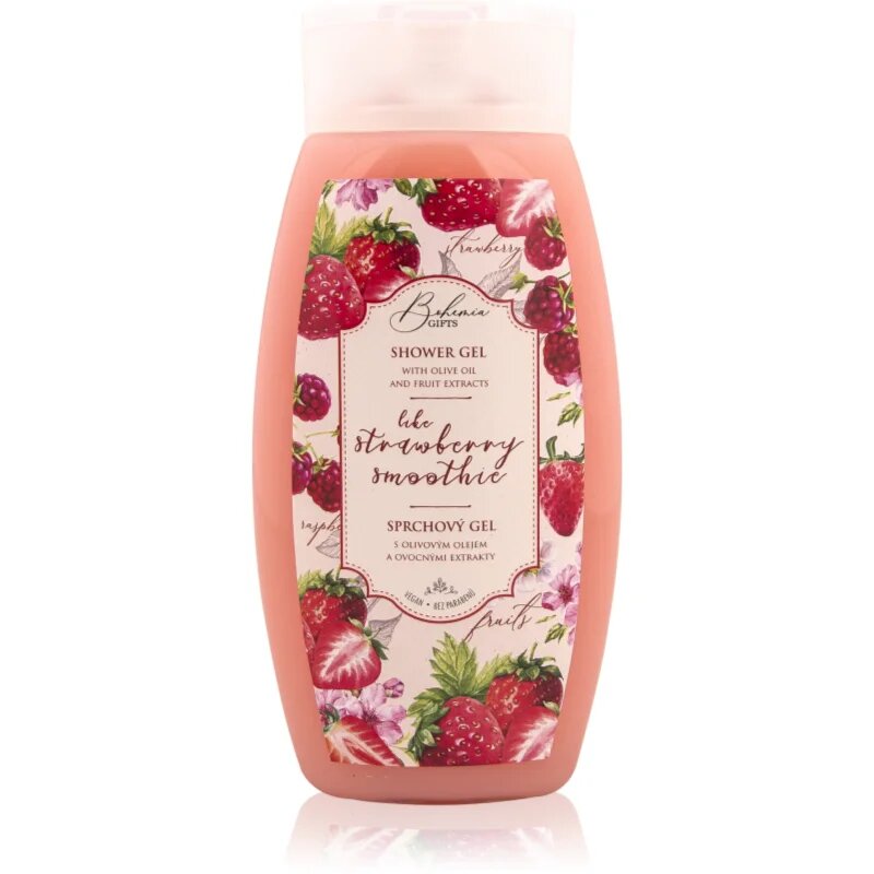 Bohemia Gifts Like Strawberry Smoothie tusfürdő gél 250 ml