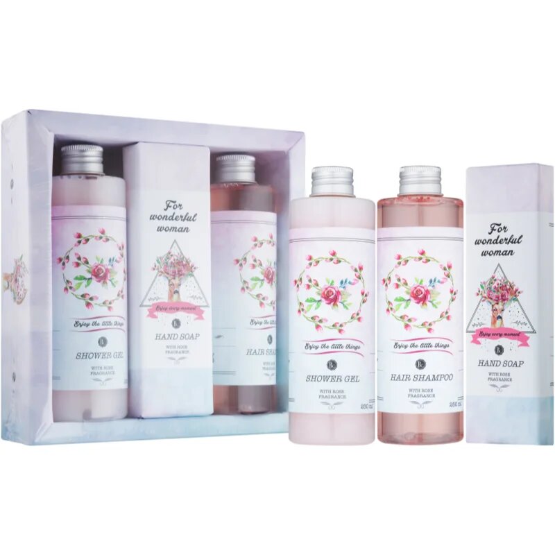 Bohemia Gifts Roses ajándékszett zuhanyba