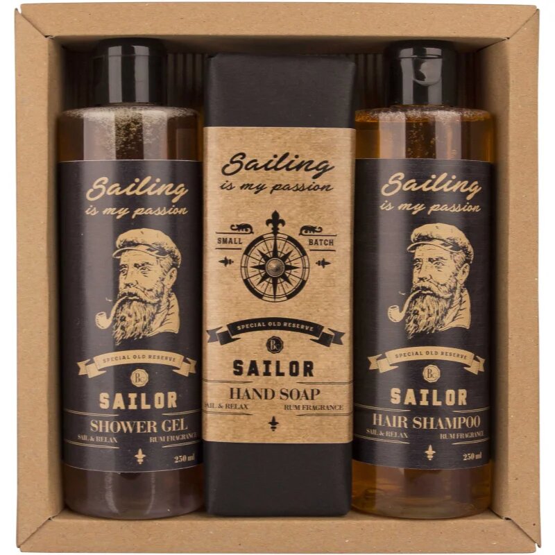 Bohemia Gifts Sailor ajándékszett uraknak