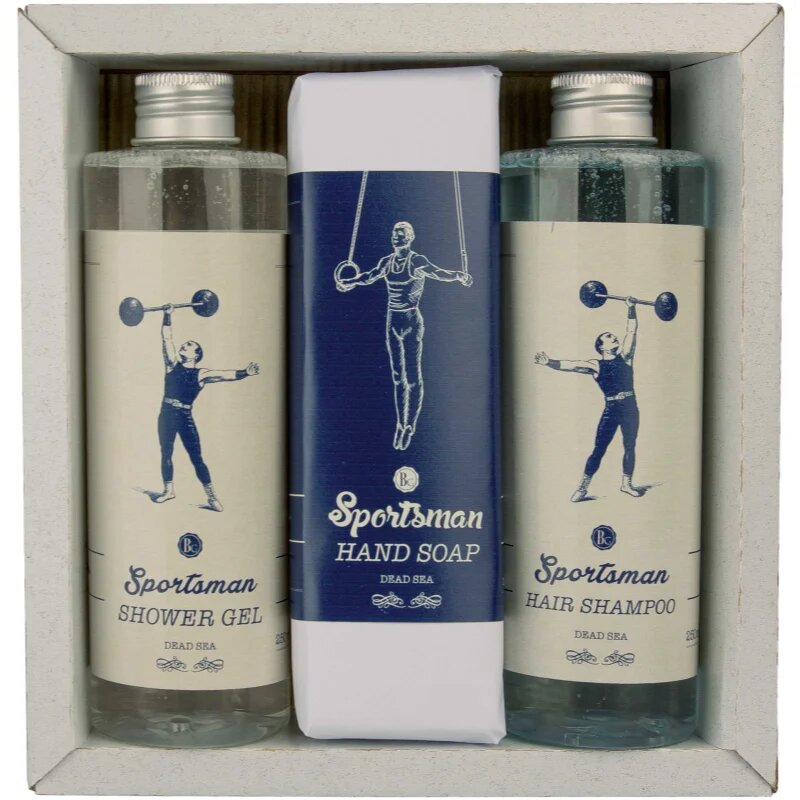 Bohemia Gifts Sportsman ajándékszett zuhanyba uraknak