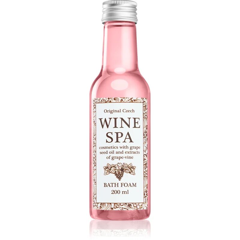 Bohemia Gifts Wine Spa relaxációs olajos fürdőhab 200 ml