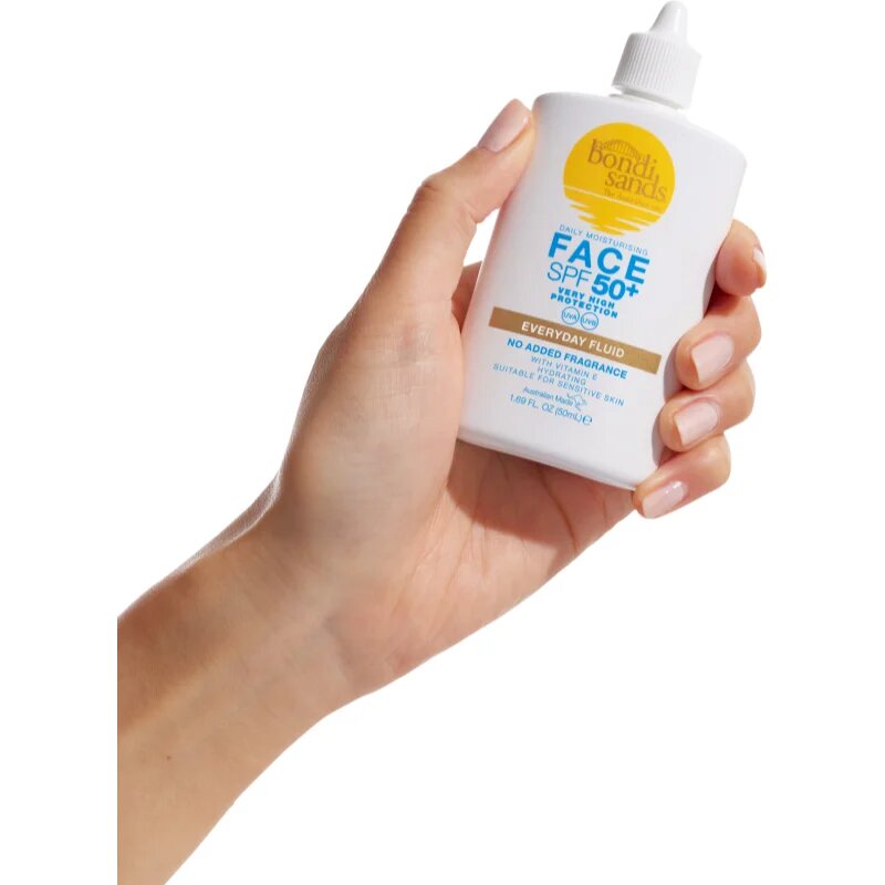 Bondi Sands SPF 50+ Everyday Face Fluid napozó fluid az arcra SPF 50+ 50 ml