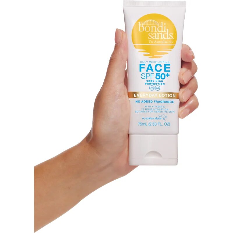Bondi Sands SPF 50+ Everyday Face Lotion napozótej az arcra SPF 50+ 75 ml