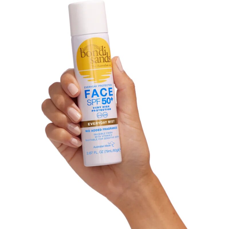 Bondi Sands SPF 50+ Everyday Face Mist védő permet az arcra SPF 50+ 60 g