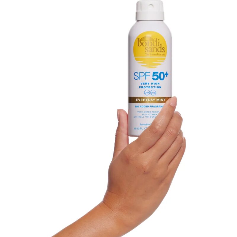 Bondi Sands SPF 50+ Everyday Mist vízzel lemosható spray napozáshoz SPF 50+ 160 g