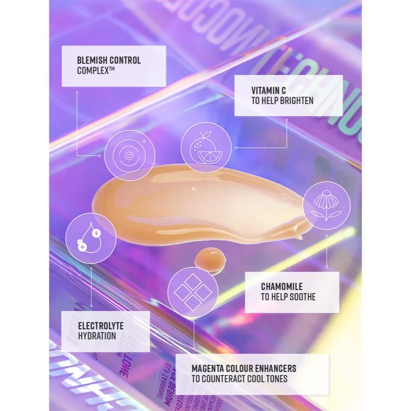 Bondi Sands Technocolor Magenta önbarnító szérum arcra 50 ml