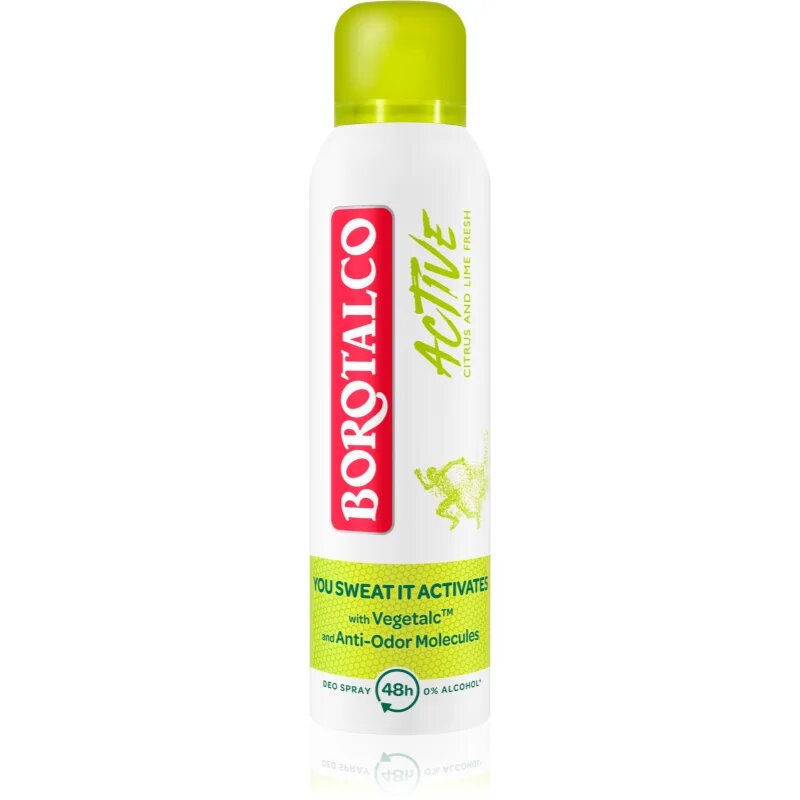 Borotalco Active Citrus & Lime spray dezodor 48h 150 ml