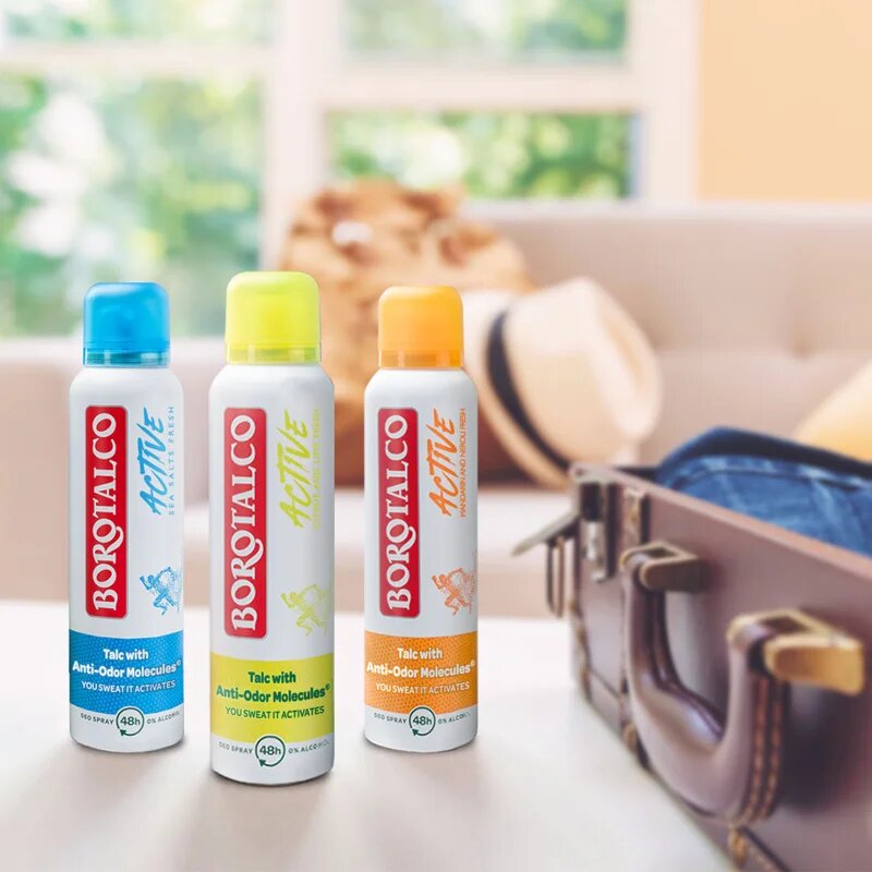 Borotalco Active Citrus & Lime spray dezodor 48h 150 ml