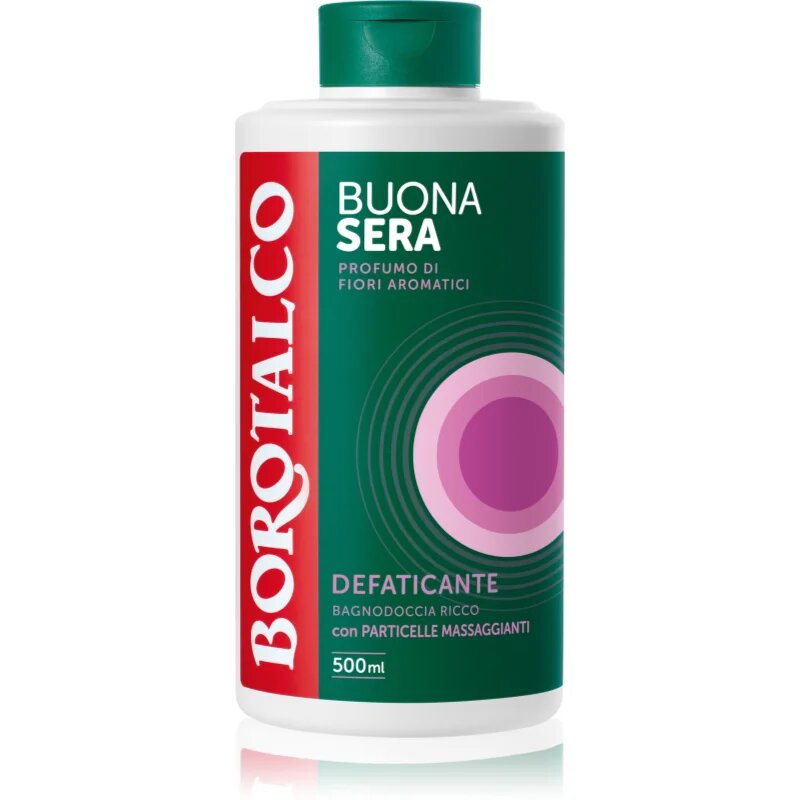Borotalco Good Evening Anti-fatigue relaxáló tusfürdő gél virág illattal 500 ml