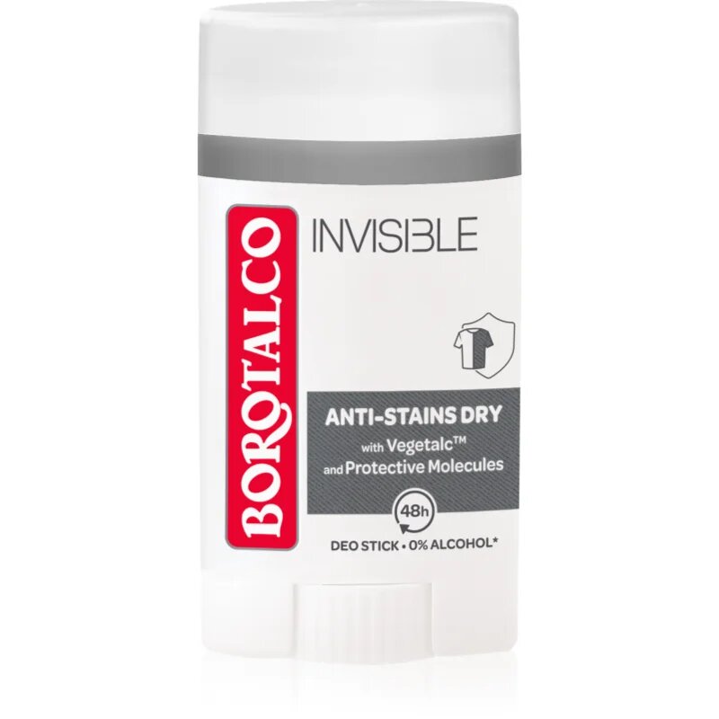 Borotalco Invisible izzadásgátló deo stift 40 ml