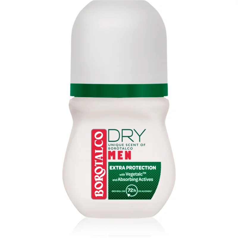 Borotalco MEN Dry golyós dezodor roll - on 72 óra illatok Original 50 ml