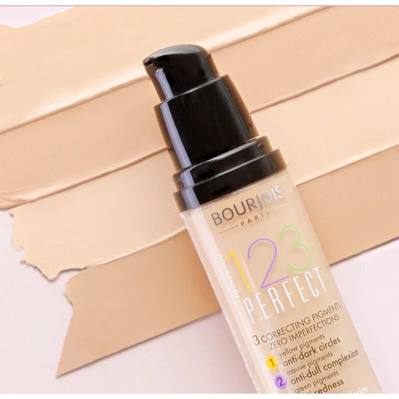 Bourjois 123 Perfect folyékony make-up a tökéletes küllemért árnyalat 57 Hale Clair SPF 10 30 ml