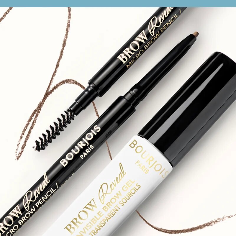 Bourjois Brow Reveal precíz szemöldökceruza kefével árnyalat 003 Dark Brown 009 g