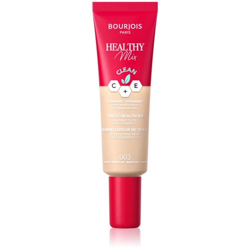 Bourjois Healthy Mix könnyű alapozó hidratáló hatással árnyalat 003 Light Medium 30 ml