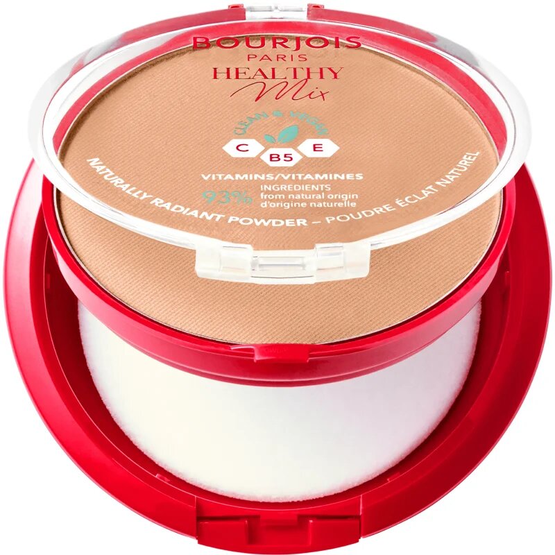 Bourjois Healthy Mix mattító púder a ragyogó bőrért árnyalat 05 Sand 10 g