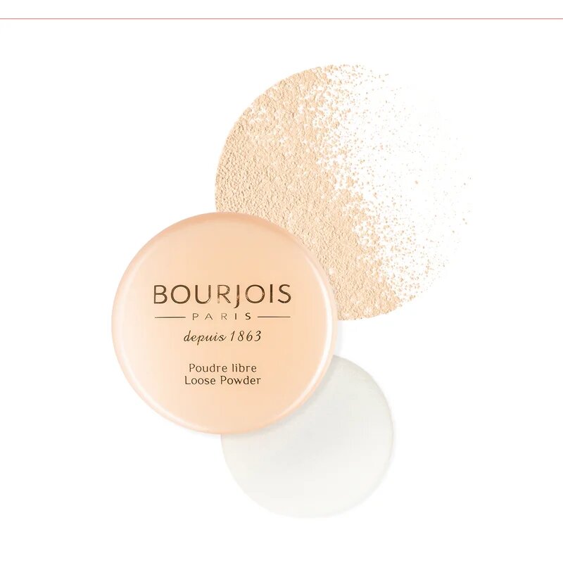 Bourjois Loose Powder porpúder hölgyeknek árnyalat 01 Peach 32 g