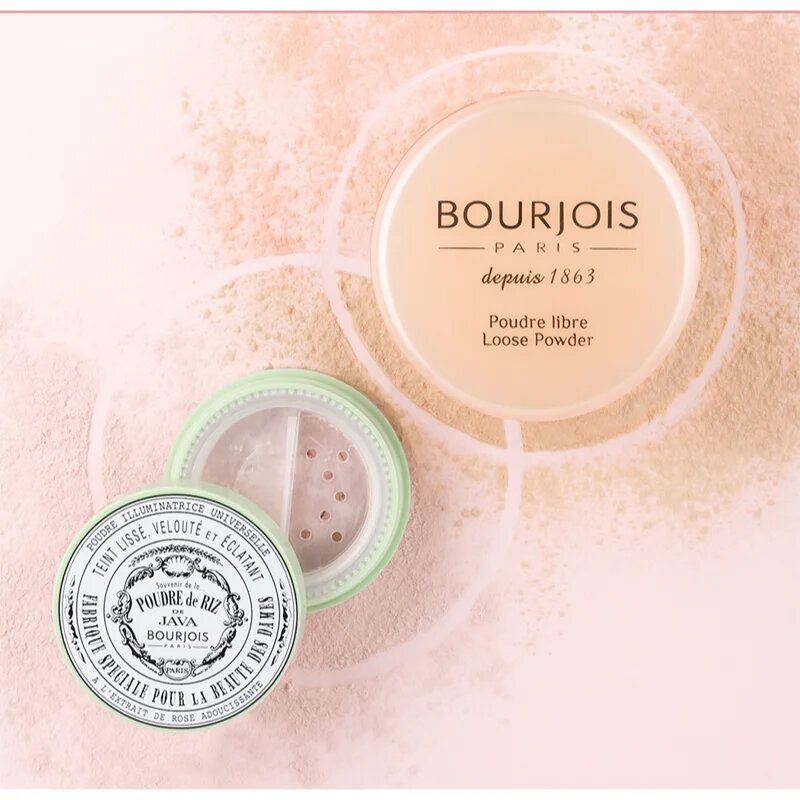 Bourjois Loose Powder porpúder hölgyeknek árnyalat 01 Peach 32 g