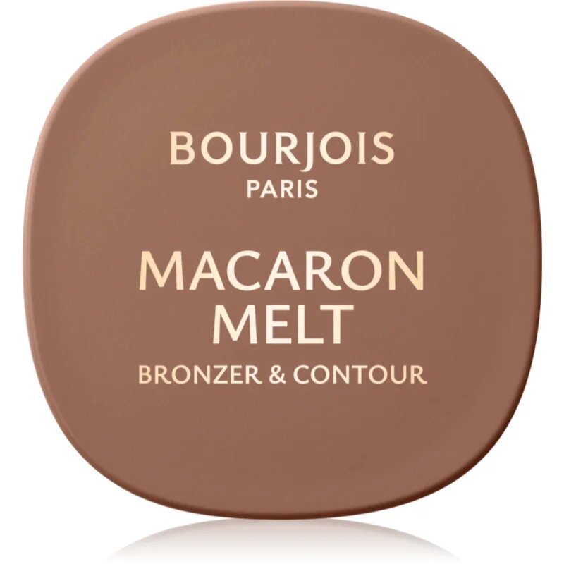 Bourjois Macaron Melt Bronzer & Contour bronzosító és kontúrozó púder 2 az 1-ben árnyalat 01 Vanilla Foam 5 g