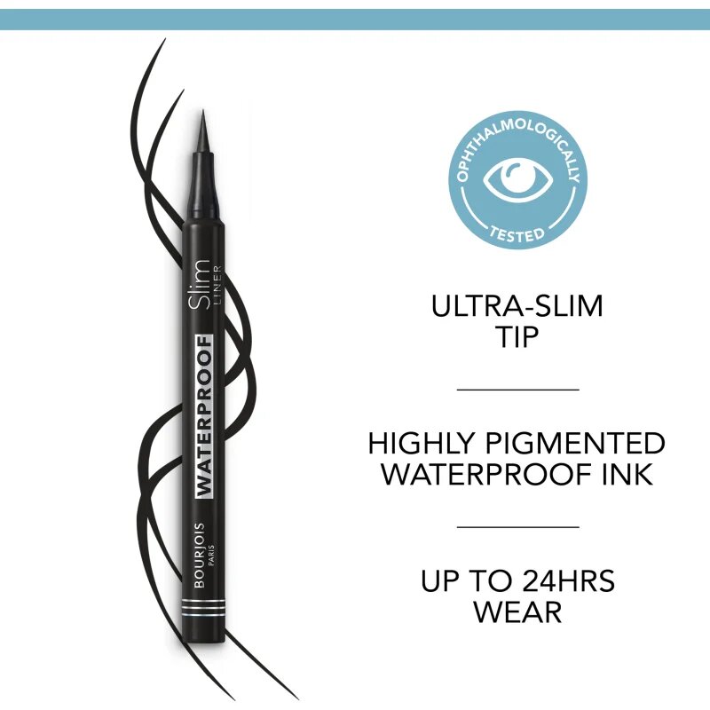 Bourjois Ultra Slim Waterproof Liner vízálló szemceruza árnyalat Spicy Brown 1 ml