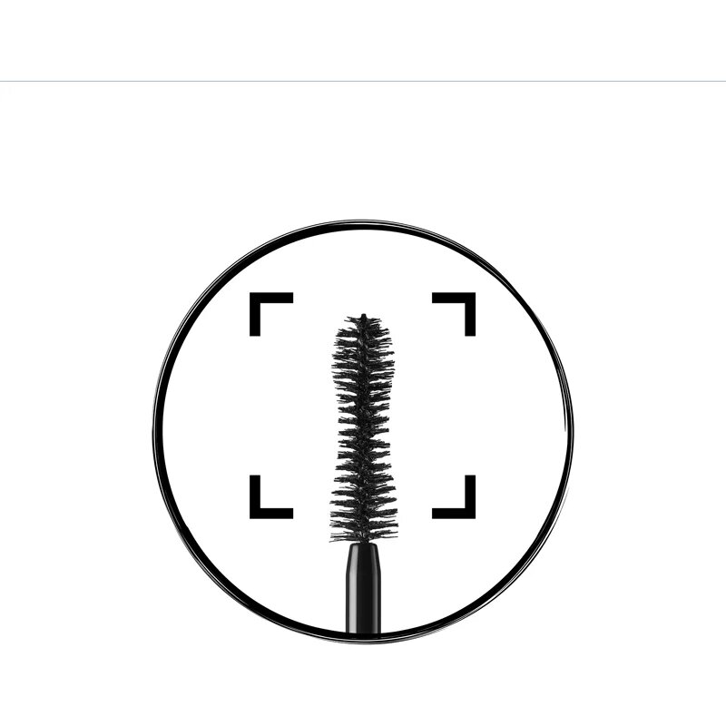 Bourjois Volume Glamour Oh Oui! szempillaspirál a hosszabb és szétválasztott pillákért árnyalat 01 Black 7 ml
