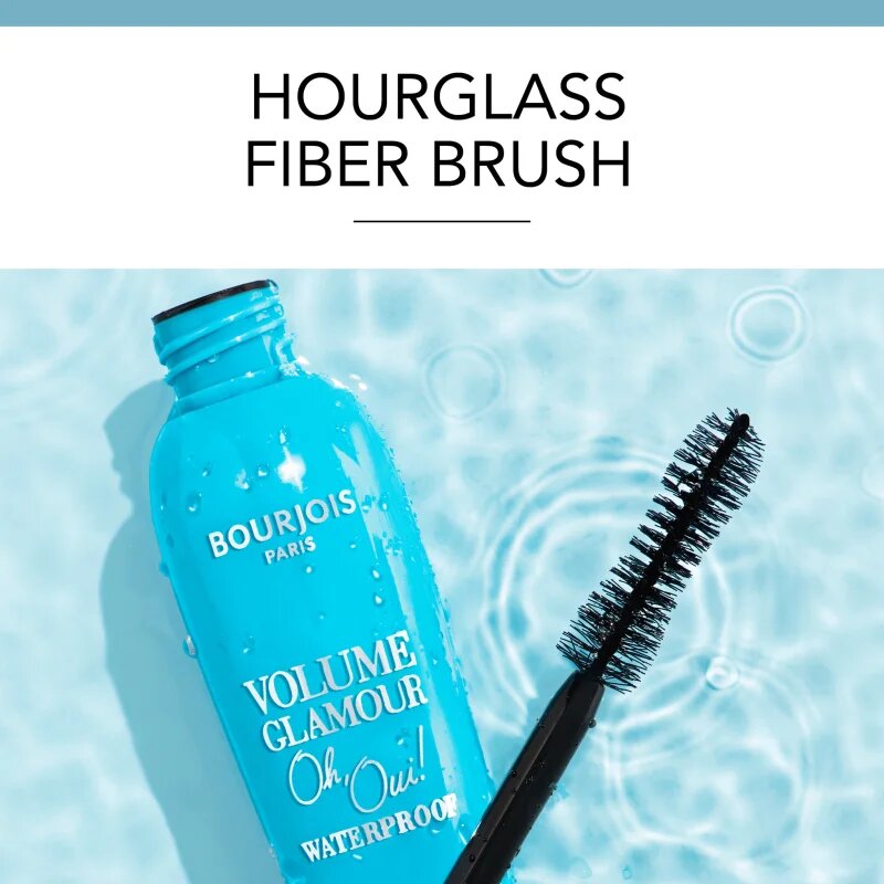 Bourjois Volume Glamour Oh Oui! vízálló és tömegnövelő szempillaspirál árnyalat Black 7 ml