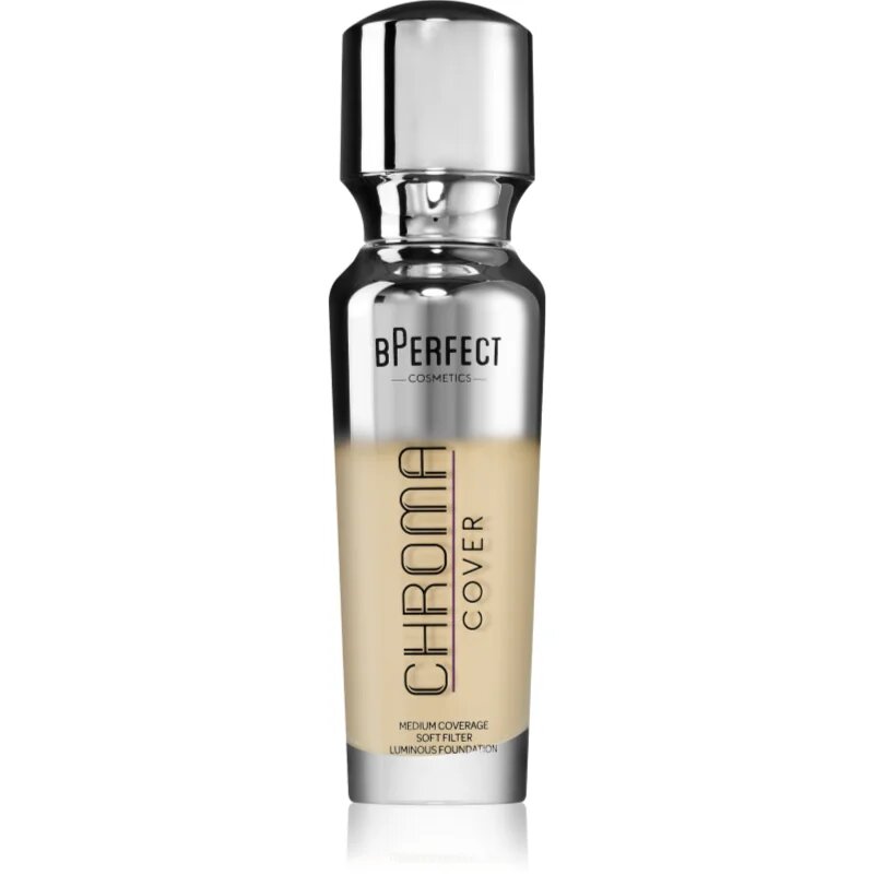 BPerfect Chroma Cover Luminous élénkítő folyékony make-up árnyalat W2 30 ml