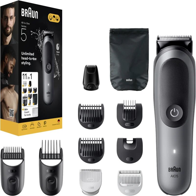 Braun All-In-One Series 5 AIO5560 haj- és testápoló készlet 1 db
