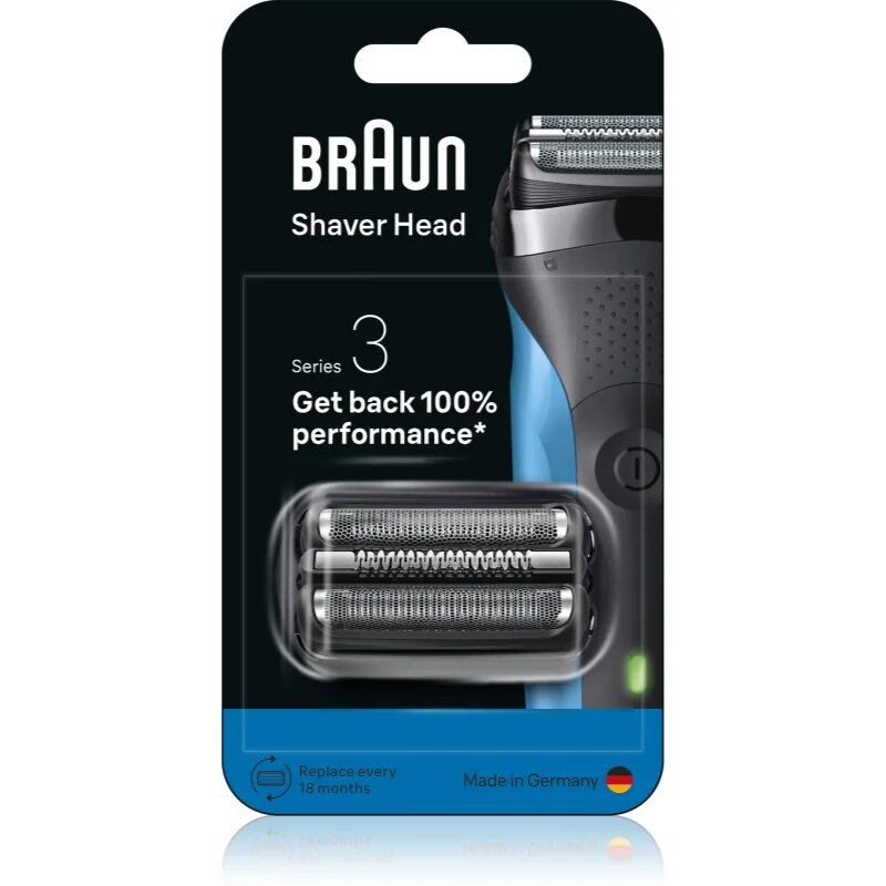 Braun Series 3 21B tartalék kefék elektromos borotvával való borotválkozáshoz 1 db