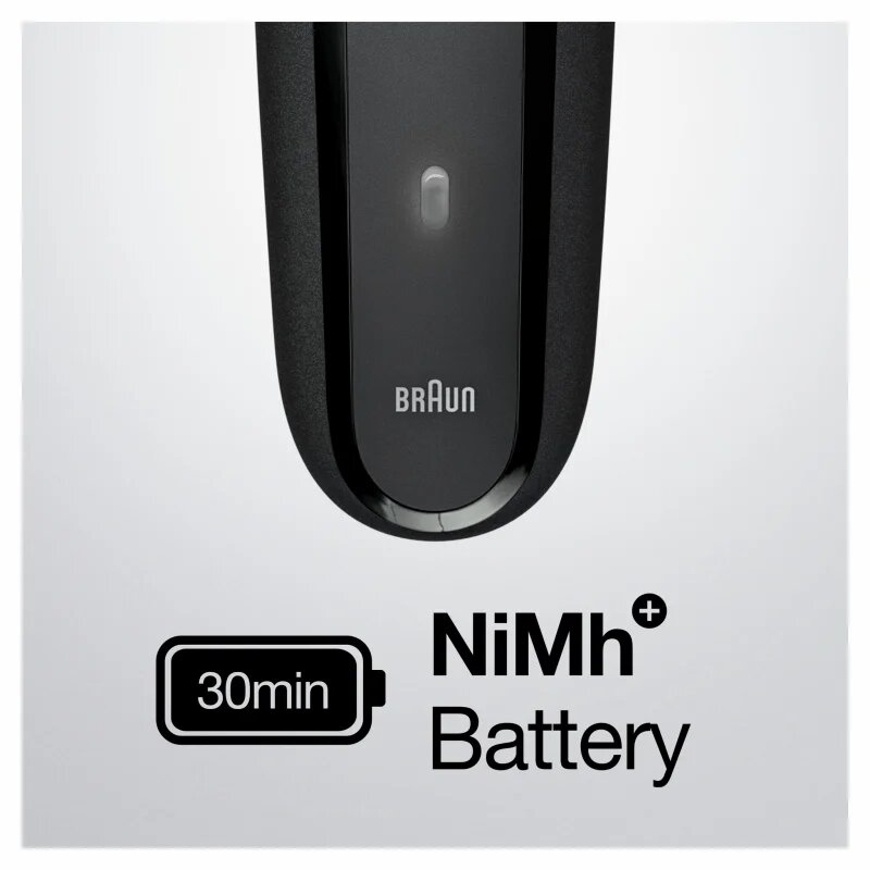 Braun Series 3 300 elektromos borotválkozó készülék Black 1 db