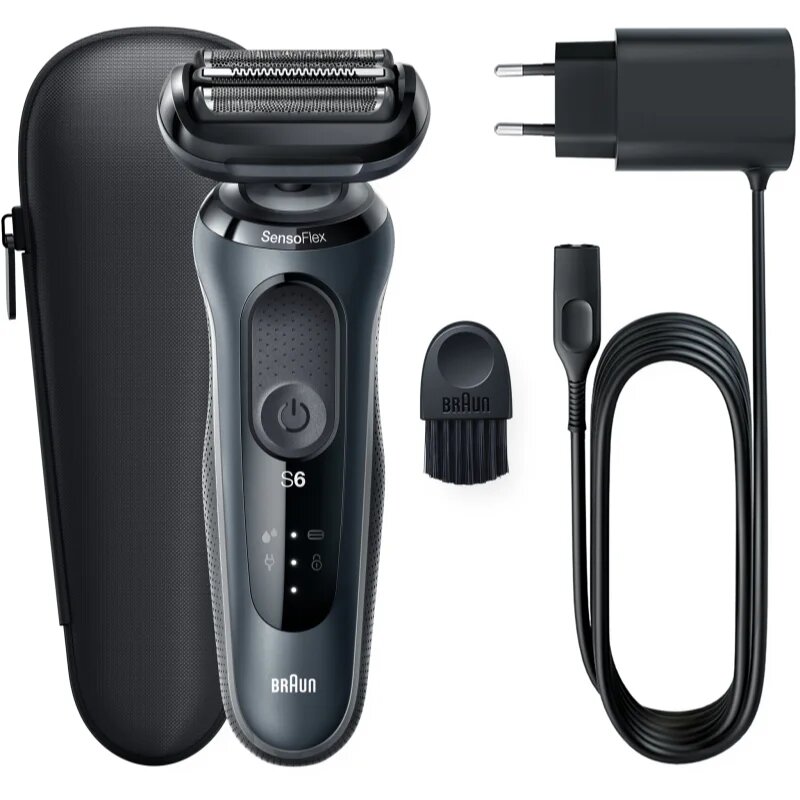 Braun Series 6 61-N1000s elektromos borotválkozó készülék Black 1 db