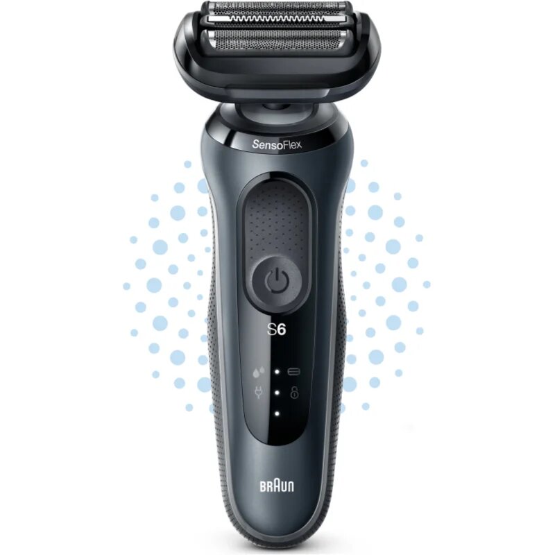Braun Series 6 61-N1000s elektromos borotválkozó készülék Black 1 db