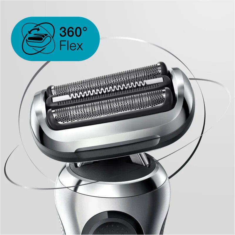 Braun Series 7 71-S7200cc elektromos borotválkozó készülék Silver 1 db