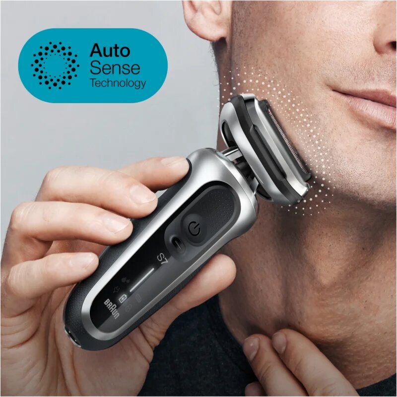 Braun Series 7 71-S7200cc elektromos borotválkozó készülék Silver 1 db